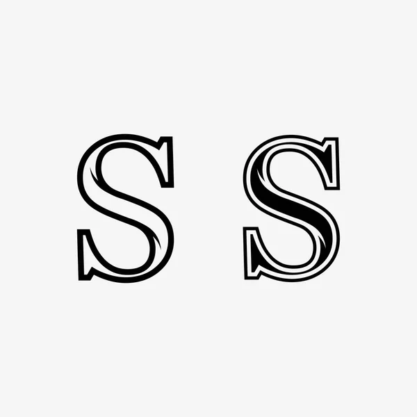 Logo Lettertype Letter Logo Ontwerp Vector Grahic — Stockvector