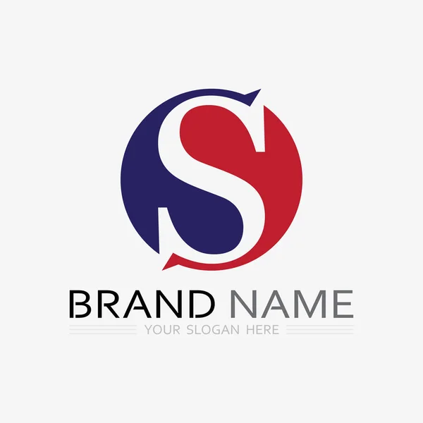 Logo Font Písmeno Logo Design Vektor Grahic — Stockový vektor