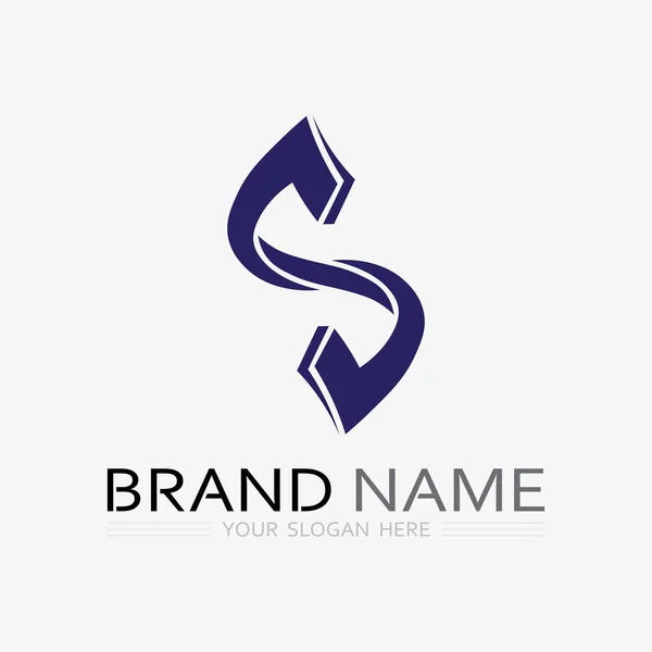 Логотип Шрифт Літери Дизайн Логотипу Вектор Сірий — стоковий вектор