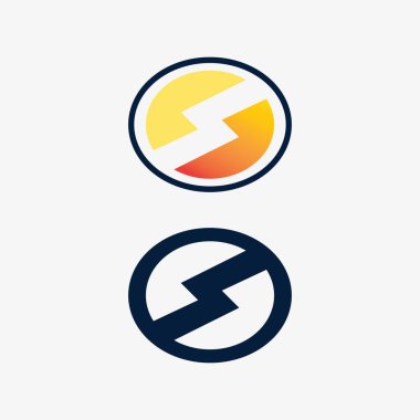 S logo yazı tipi ve S harfi logo tasarım vektörü grafiği