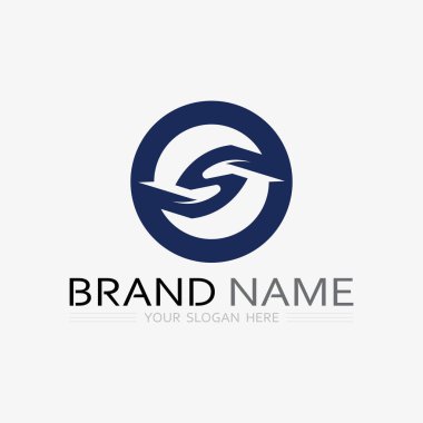 İş simgesi ve logo tasarım vektörü grafiği 