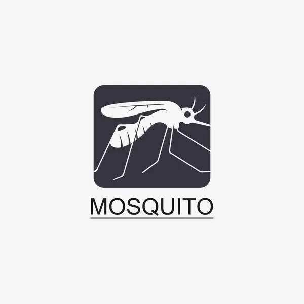 Mosquito icon and insect logo animal illustration design graphic