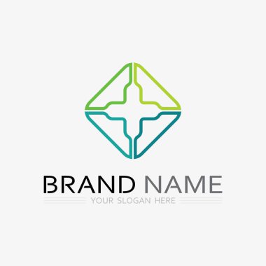 Tıbbi veya sigorta şirketi-vektörü için kalkan logo tasarım vektör şablonu ile sağlık koruması