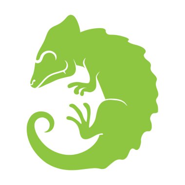 KOMUZ YAZIL CHAMELEON VECTOR logosu.