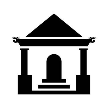 Tatlı ev logo - anahat ev ve kalp sembolü. Aşk ve aile, sosyal hizmet ve sadaka vektör simgesi.