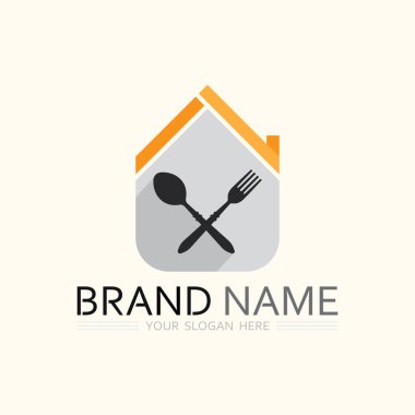 şapka şefi logo şablon vektör çizimi