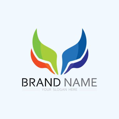 İş simgesi ve logo tasarım vektörü grafiği 