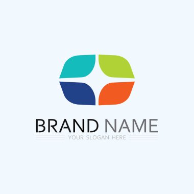 İş simgesi ve logo tasarım vektörü grafiği 