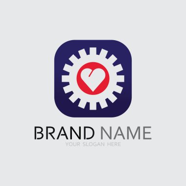 Vektör logosu teknolojisi Dijital Teknik Vektör İş Logosu Şablonu Çizimi. Dişli elektronik fabrika tabelası. Çark teknolojisi sembolü SEO amblem tasarım ögesi