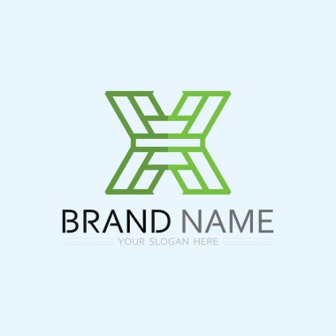 İş simgesi ve logo tasarım vektörü grafiği 