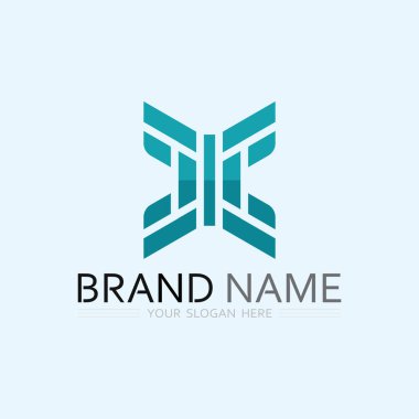 İş simgesi ve logo tasarım vektörü grafiği 