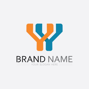 İş simgesi ve logo tasarım vektörü grafiği 