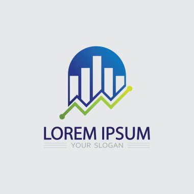 İş simgesi ve logo tasarım vektörü grafiği 