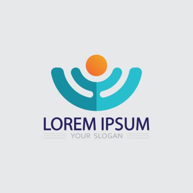 İş simgesi ve logo tasarım vektörü grafiği 