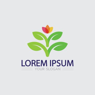 İş simgesi ve logo tasarım vektörü grafiği 