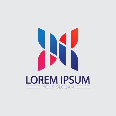 İş simgesi ve logo tasarım vektörü grafiği 