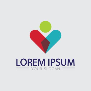 İş simgesi ve logo tasarım vektörü grafiği 