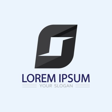 İş simgesi ve logo tasarım vektörü grafiği 