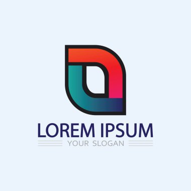 İş simgesi ve logo tasarım vektörü grafiği 