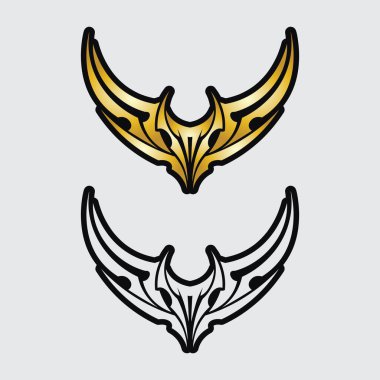 kabile dövmesi logosu tasarım simgesi ve kabile kültürü bağlarını imzala