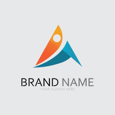 İş simgesi ve logo tasarım vektörü grafiği 