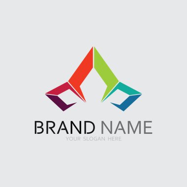 İş simgesi ve logo tasarım vektörü grafiği 