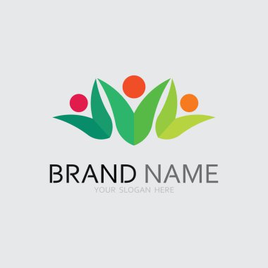 İş simgesi ve logo tasarım vektörü grafiği 