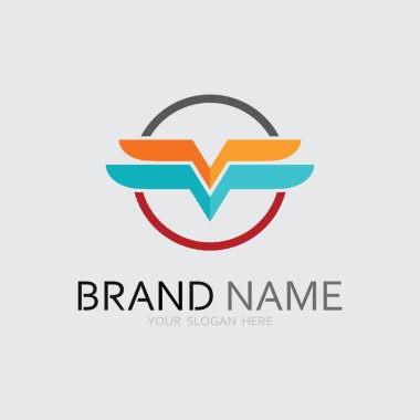 İş simgesi ve logo tasarım vektörü grafiği 