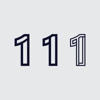 bir logo tasarımı ve bir numaralı logo tasarımı grafik çizimi