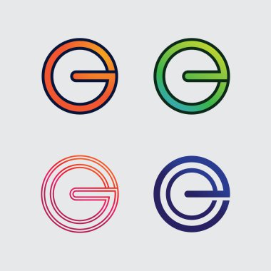 İş simgesi ve logo tasarım vektörü grafiği 