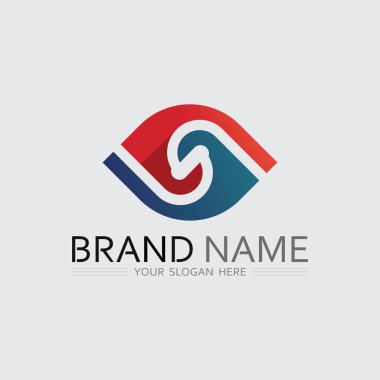 İş simgesi ve logo tasarım vektörü grafiği 