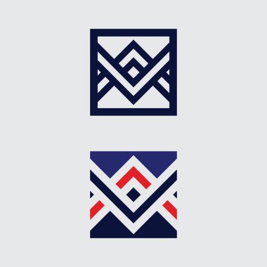 İş simgesi ve logo tasarım vektörü grafiği 