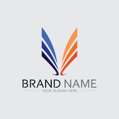 İş simgesi ve logo tasarım vektörü grafiği 