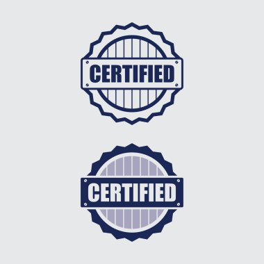 Sertifikalı kauçuk mühür Grunge kırmızı siyah rozeti çerçevede veya yuvarlak dikdörtgen sınır sertifikası onaylı ve orijinal mühür onaylı 