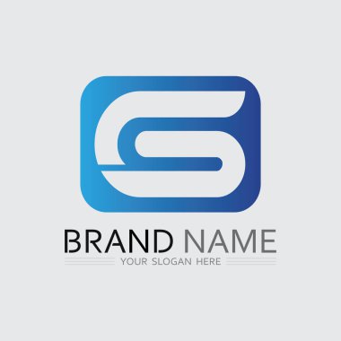 G logo tasarımı ve G simgesi stok resim grafik simgesi kimliği