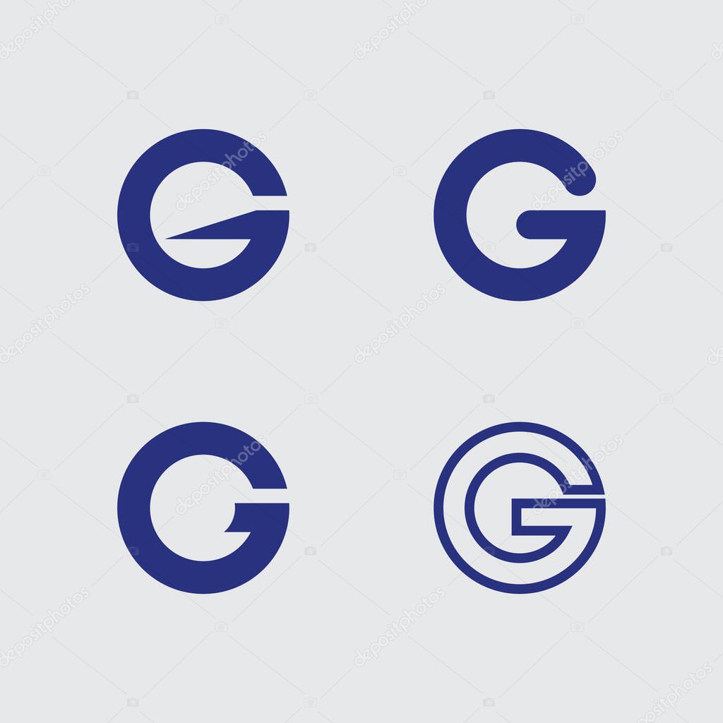 Elegant G Letter Logo with a Stylish G Monogram Templat