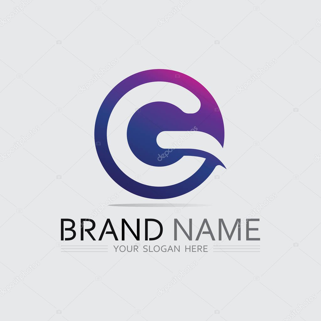 Tech-Inspired G Letter Logo with Futuristic Aesthetic Element