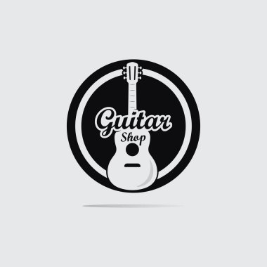 Musi 'yi Rahatlatmak İçin Yumuşak Akustik Gitar Simgesi