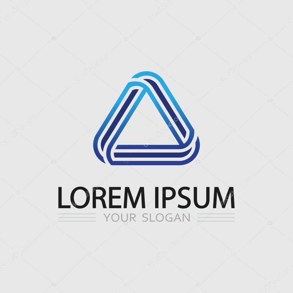 Gradient Arrow Logo for Startup Bran