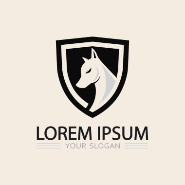 Köpek Kalkanı Amblem Logo Tasarımı