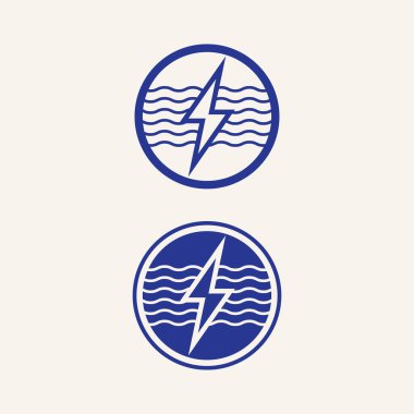 Enerji Çözümleri, Tamir Hizmetleri ve Teknoloji Şirketi için Yaratıcı Vektör Yıldırım Logosu Tasarımı