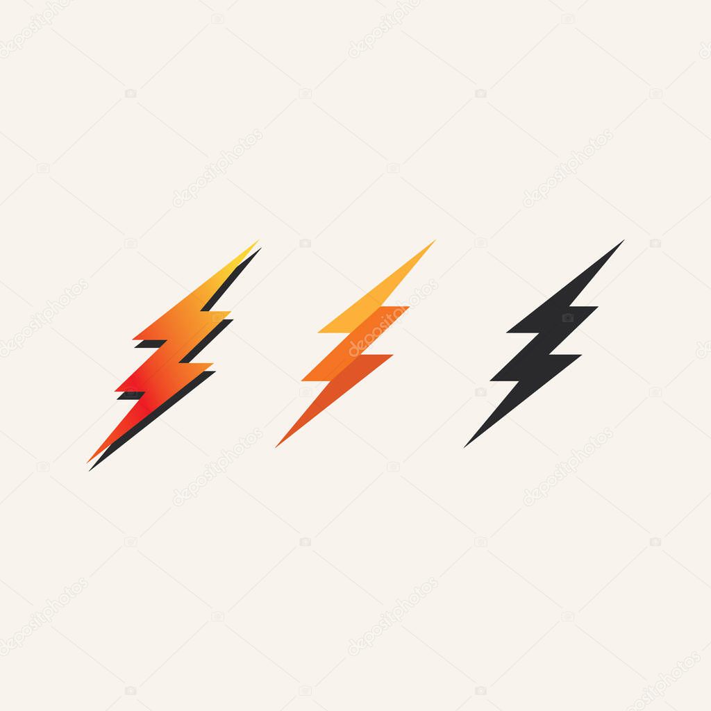 Lightning Strike Logo Vector Concept for Speed Technology and Power Industry Brand Identity Desig