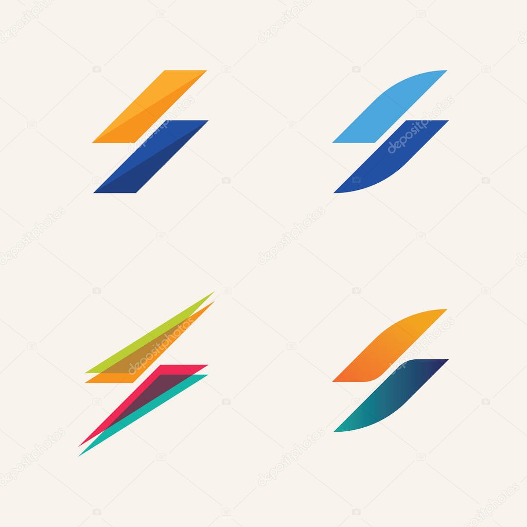 Thunder Power Lightning Logo Design with Bold Electric Symbol in Sharp Vector Graphic
