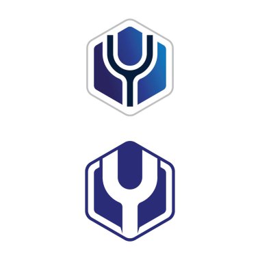 Kurumsal Kimlik için Y Monogram Logo Tasarımı