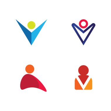 Kurum ve Toplum Örgütü ile Halk Grubu için rofessional Circle Logosu