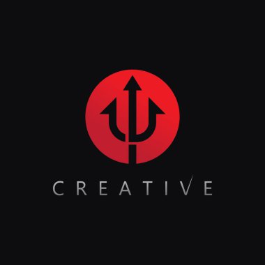 Modern Markalar için Düz Asgari Üçlü Logo Tasarımı Keskin Simge Kimliği Arıyor