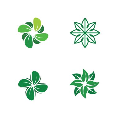 Modern Minimalist Yaprak Logosu Tasarımı Doğal Sağlık ve Sürdürülebilir