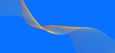 renkli parlayan dinamik dalga deseni arkaplanı