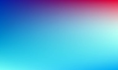 iş, teknoloji veya dijital tasarım için mavi ve kırmızı tonlarda pürüzsüz renk gradyan arkaplanı.