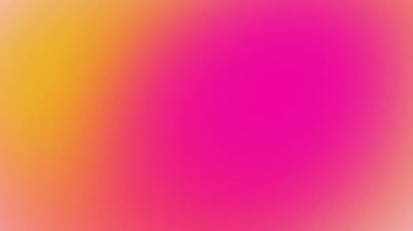 yumuşak gradyan animasyon pembe ve sarı tonlu, modern canlı tasarım arka planı için ideal.